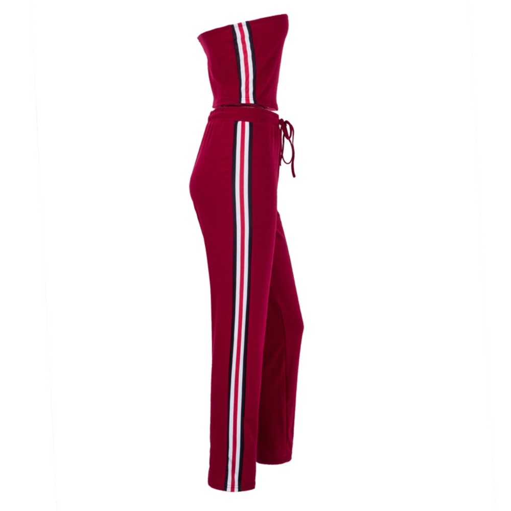 NWT BANDEAU TOP & JOGGER SET ❤️  💋 FIVE STARS